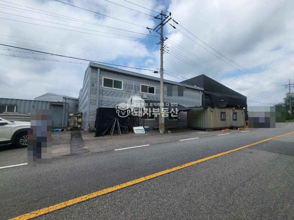 경기 파주시 조리읍 뇌조리 2차선접 민원무 알땅 전기많음 내부사무실 40피트 금촌ic인접 실입주가 매매 매물번호 10300 사진 1