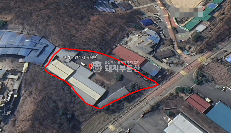 경기 양주시 광적면 덕도리 가동 2차선변 민원없는 공장,대형마당,40피트,ic인접,6차선도로예정 매매 매물번호 10820 사진 1