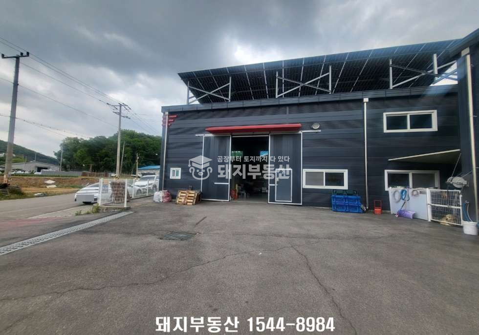 경기 고양일산동구 문봉동 주건축물제1동 준신축 60p, 하수직관,2종제조,식품공장가,내부사무실,40피트, 수원문산가도로사리현ic인접 월세 매물번호 11242 사진 1